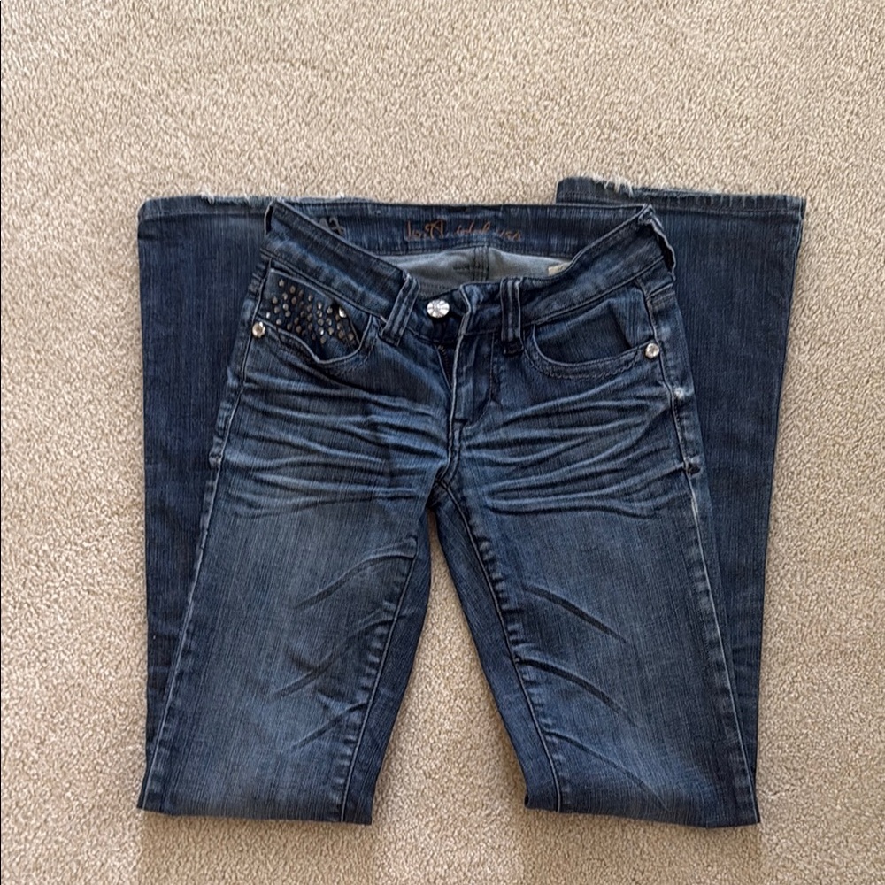 L.A. Idol Blue Skinny Jeans